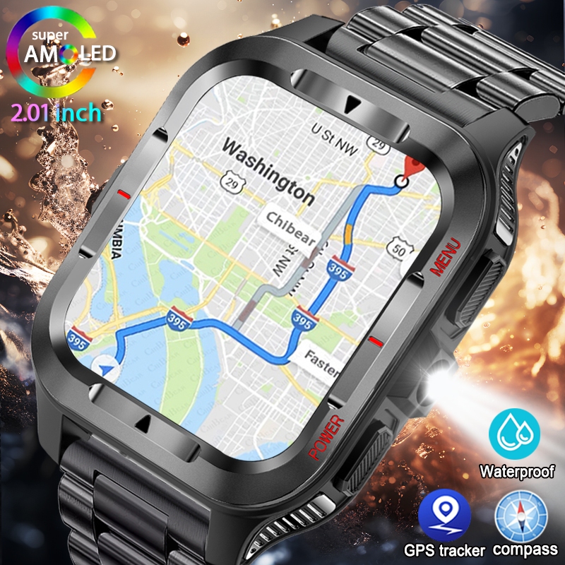 Smartwatch New Watches 2025 - Nuevo reloj inteligente deportivo GPS militar