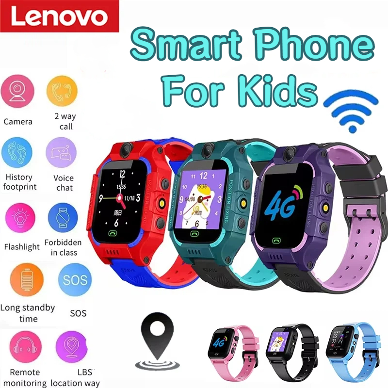 Smartwatch Watches For 12 Year Old Boy - Reloj Inteligente Lenovo para Niños, Resistente
