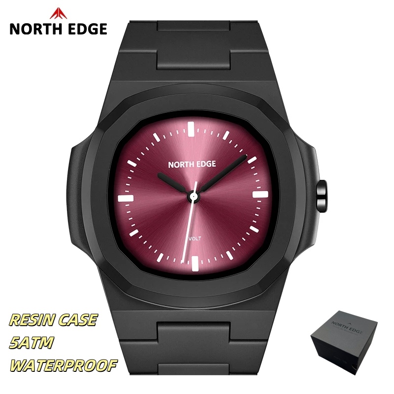 Waterproof Diving Watch - Reloj NORTH EDGE para hombre, nuevo