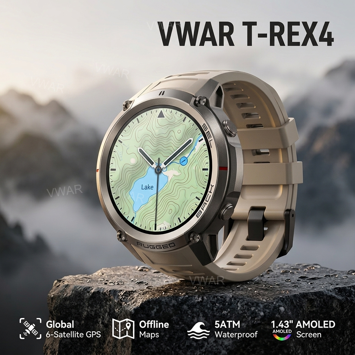 Smartwatch Samsung Watches For Men - NUEVO Reloj Inteligente T-REX para Hombre,