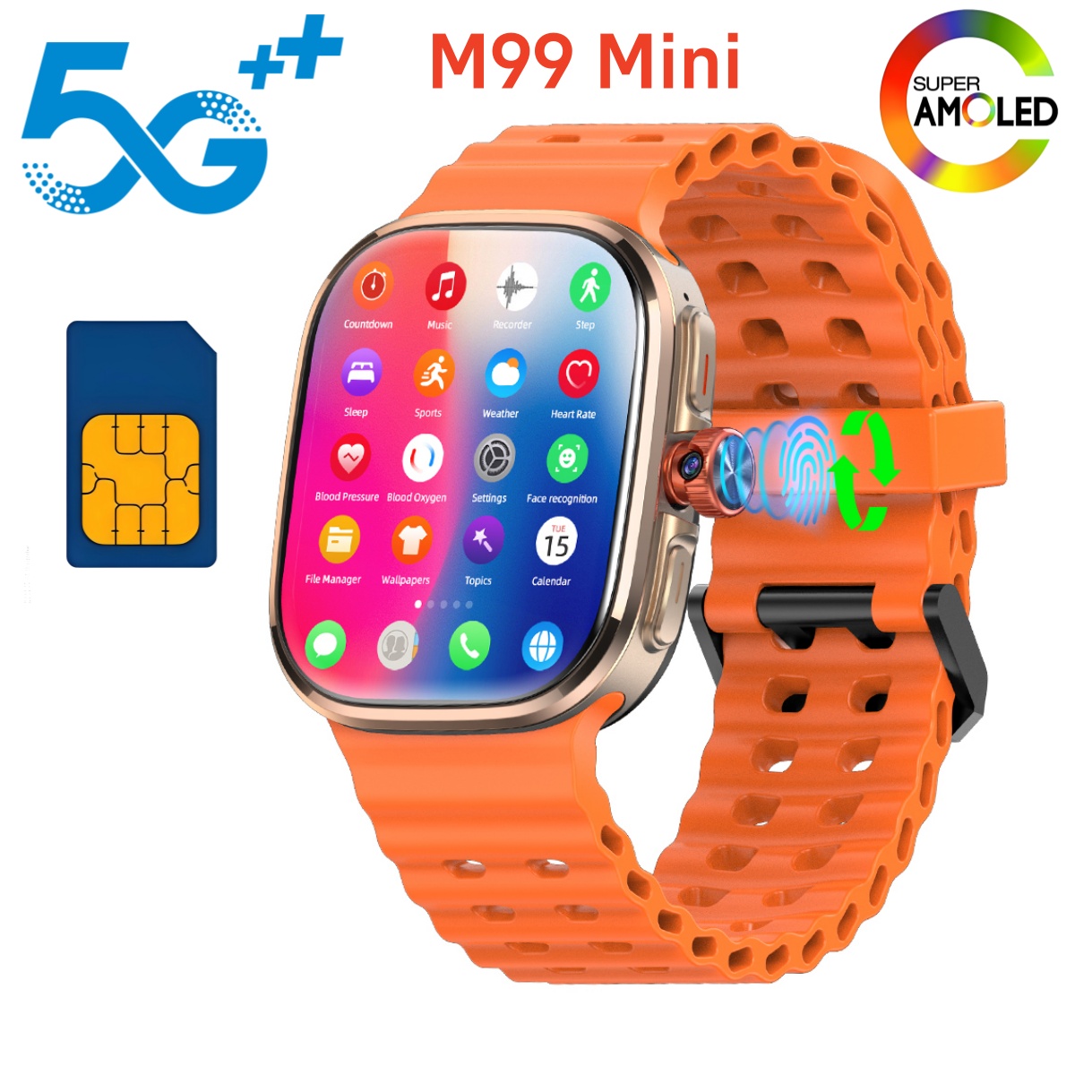 Smartwatch Nothing Watches - Mini Reloj Inteligente M99 5G Android