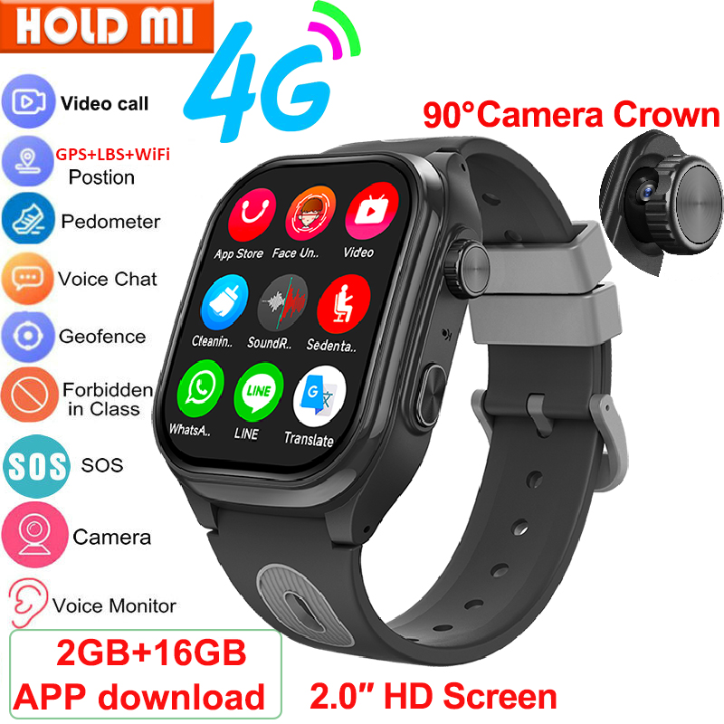 Smartwatch Watches For 12 Year Old Boy - Reloj inteligente para niños 4G GPS