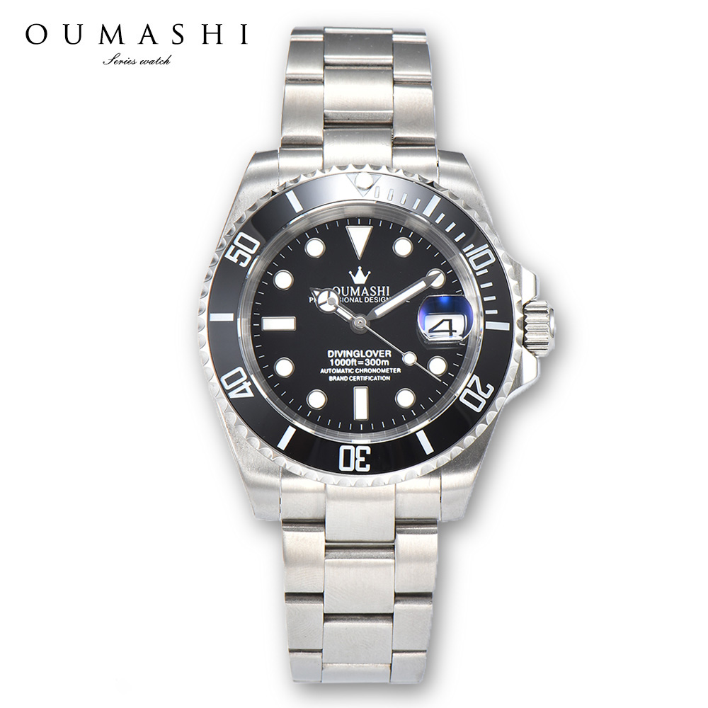 Waterproof Diving Watch - Reloj mecánico automático de 40mm, reloj