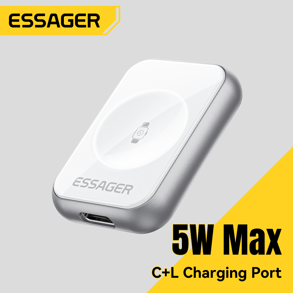 Iwatch Smartwatch - Cargador inalámbrico magnético Essager de 5W