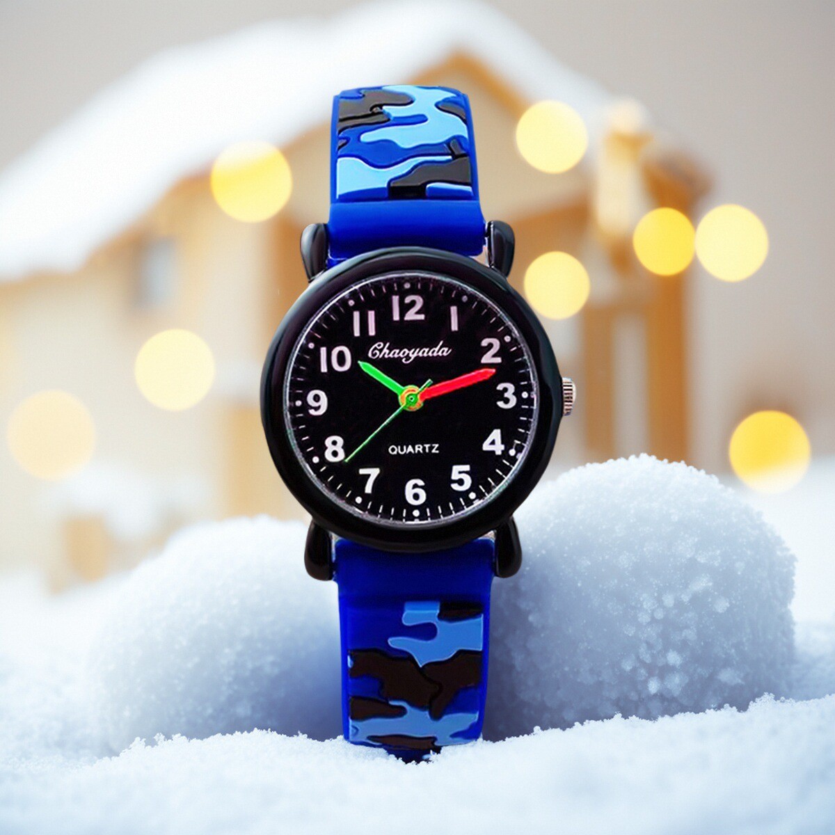 Smartwatch Watches For Kids - Relojes de pulsera analógicos de cuarzo