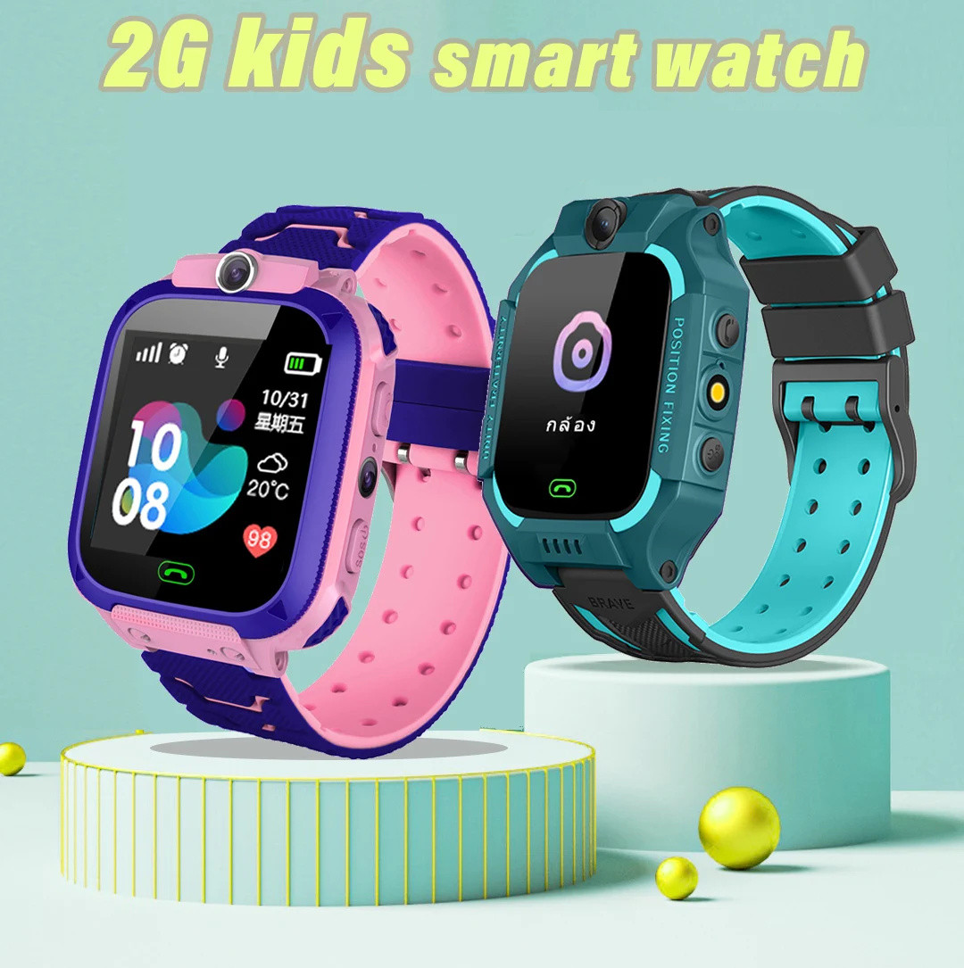 Smartwatch Digital Watches For Kid Boy - Reloj inteligente Q12 para niños, 2G,