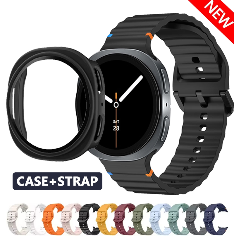 Smartwatch Samsung Watches For Men - Funda hueca + banda de silicona