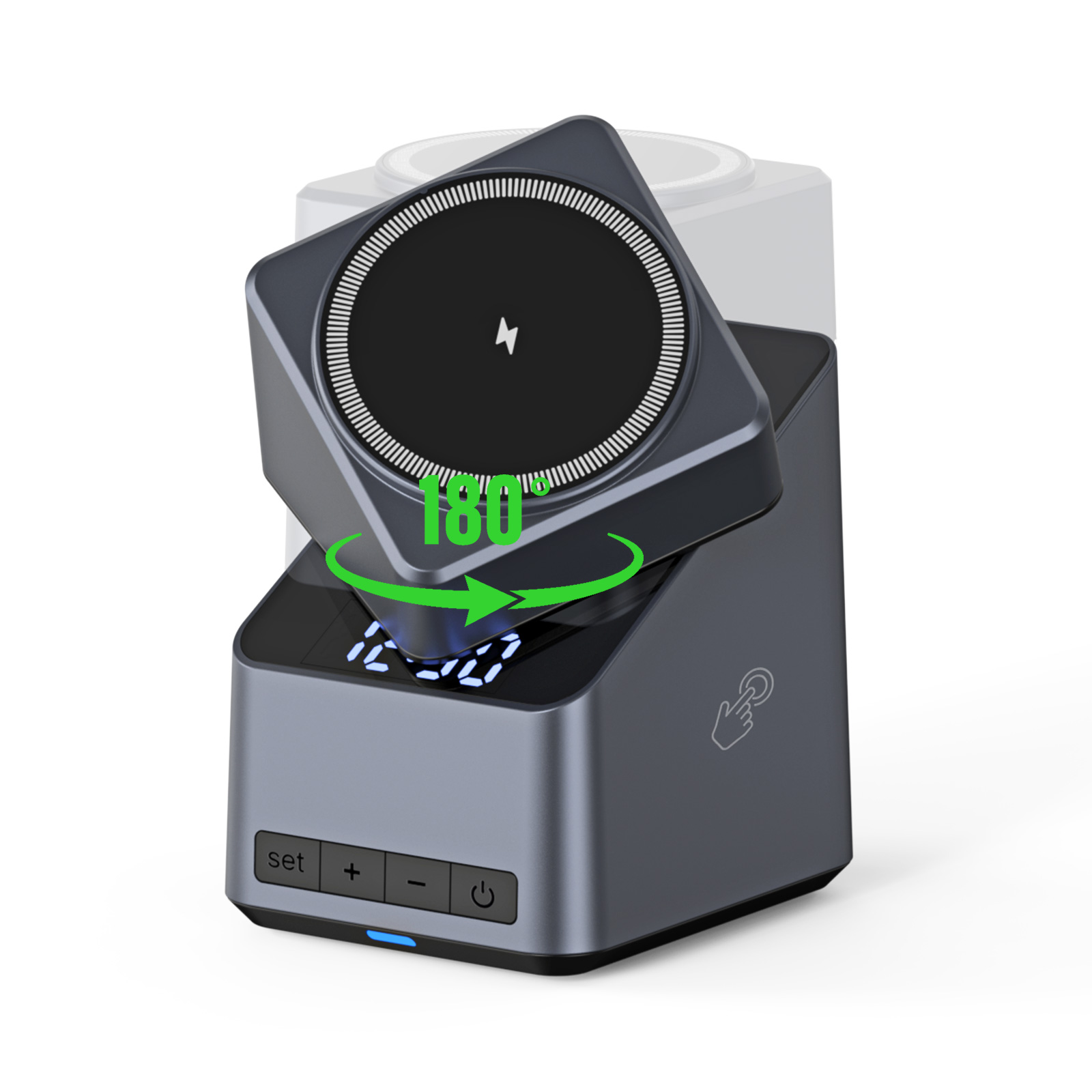Iwatch Smartwatch - Cargador inalámbrico magnético 4 en 1