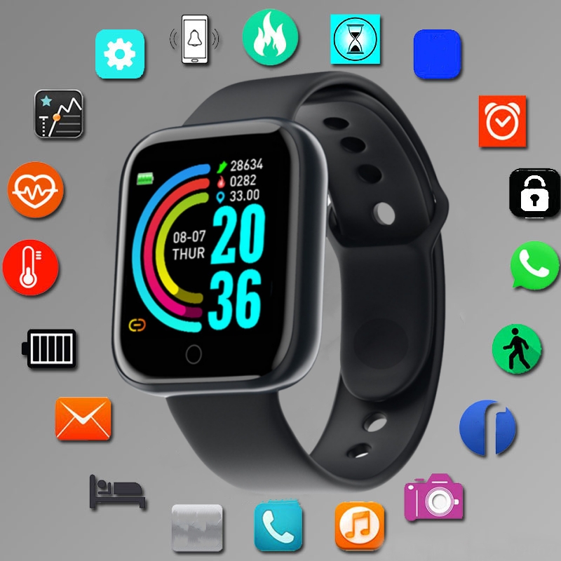 Watch Iwo - Reloj inteligente deportivo para hombre, monitoreo
