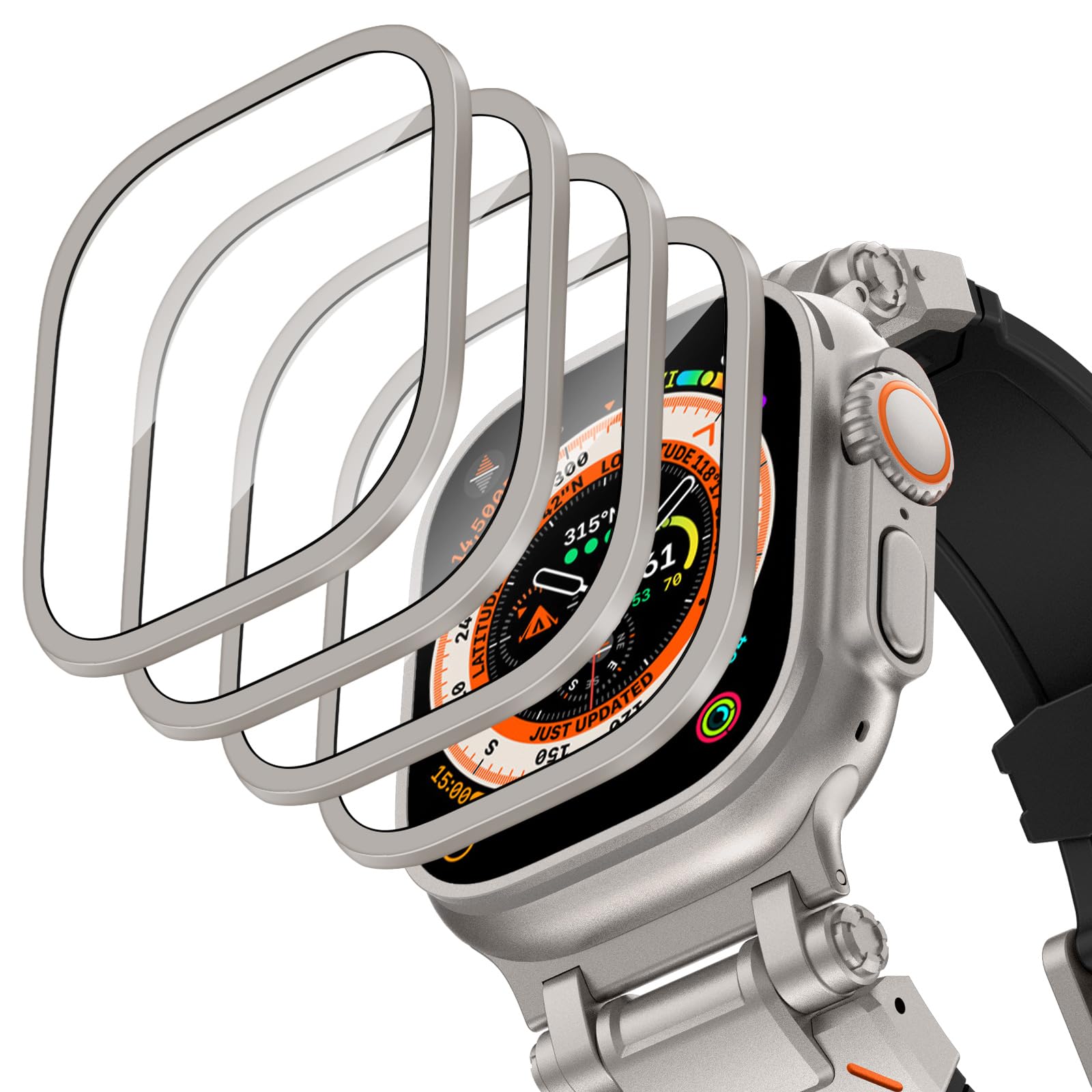 Smartwatch Apple Watches For Men - Funda de aleación de aluminio +