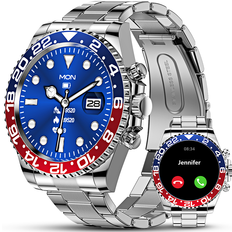 Reloj inteligente Aiweile AW12 - Smartwatch Iphone Watch For Men reseña y precio