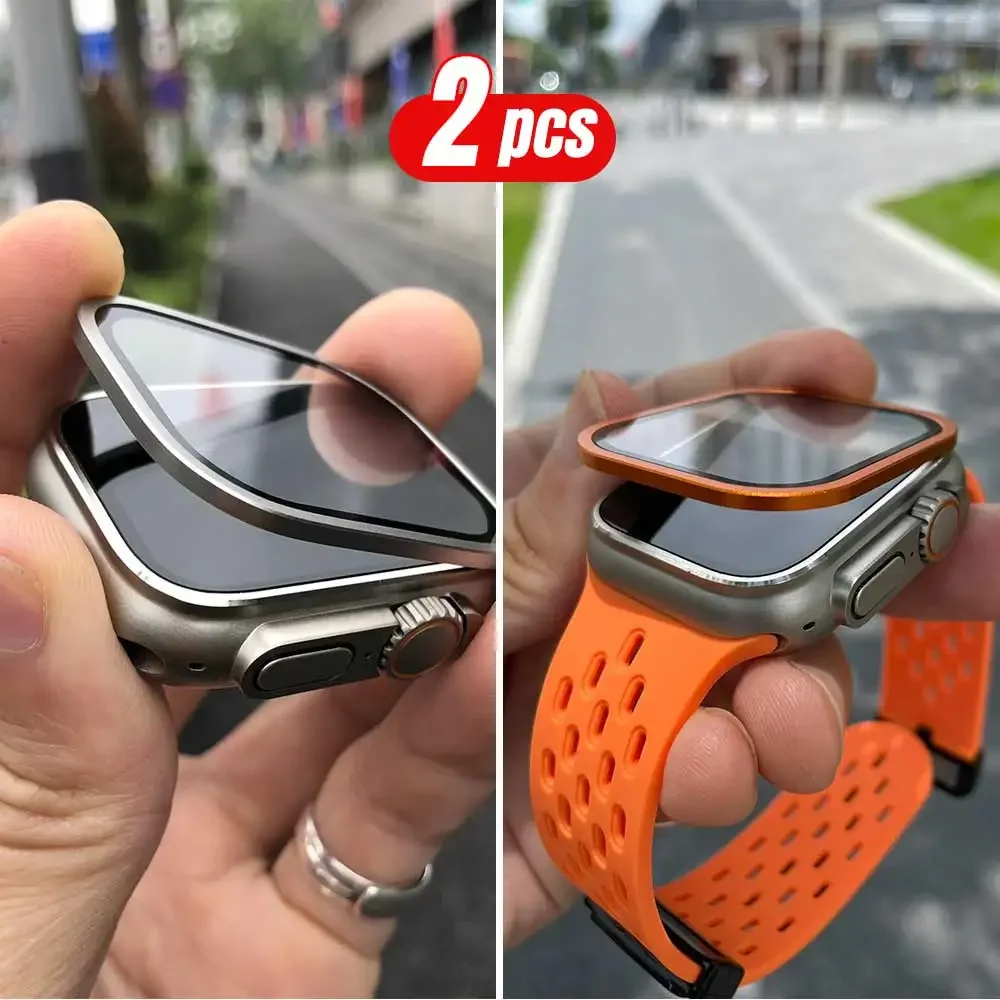 Marco de Metal de titanio para - Smartwatch Apple Watches For Men reseña y precio
