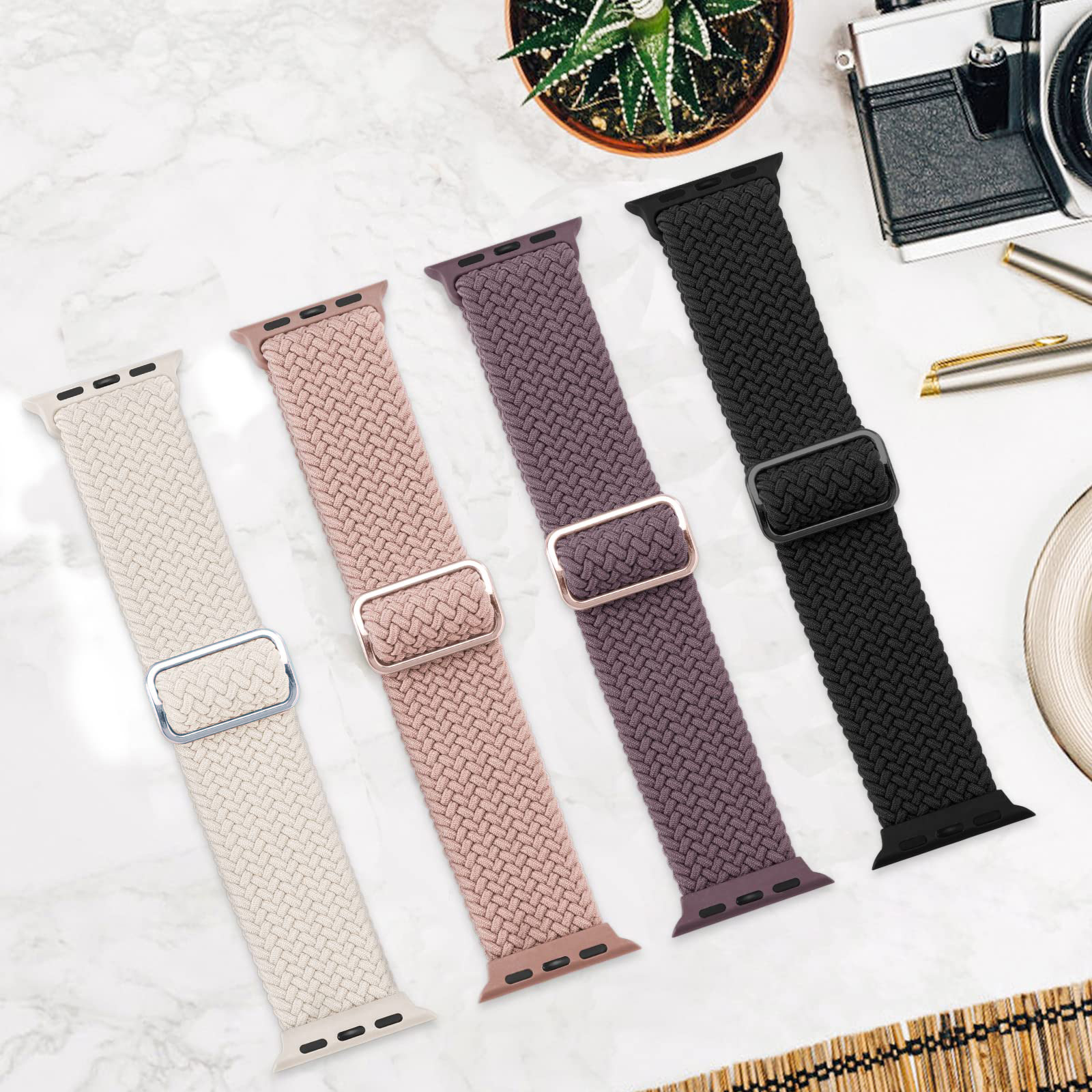 Correa trenzada para Apple Wat - Smartwatch Apple Watches For Men reseña y precio