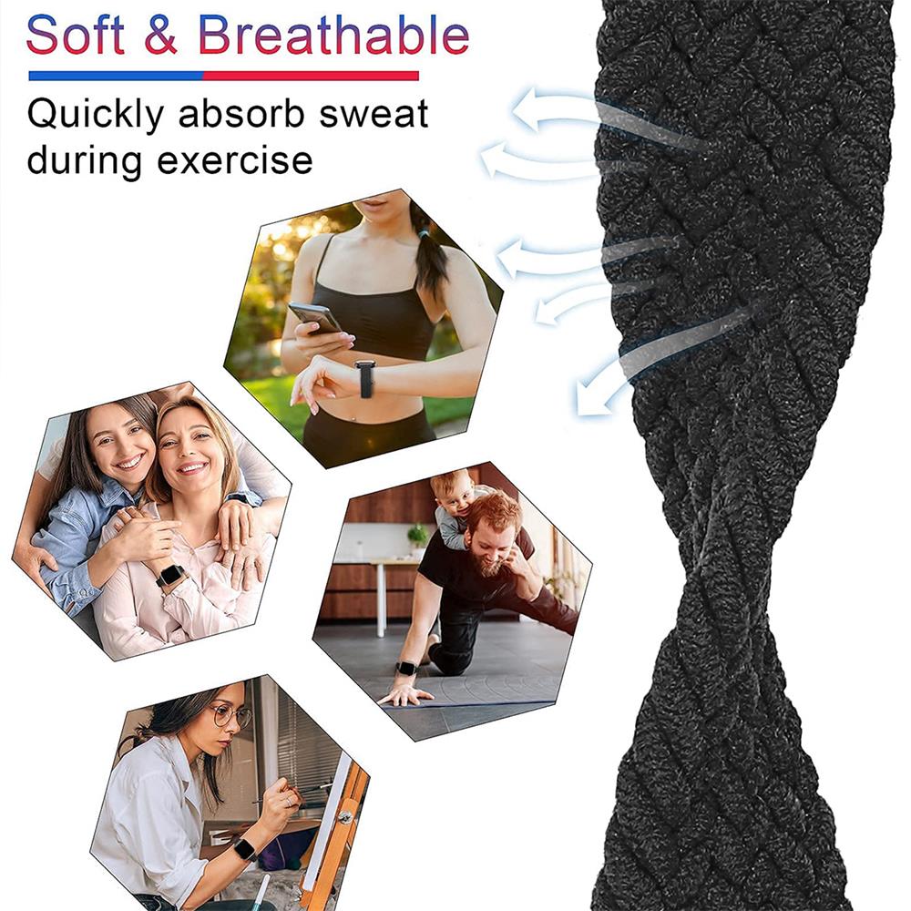Braided Solo Loop For Apple wa - Smartwatch Apple Watches For Men reseña y precio