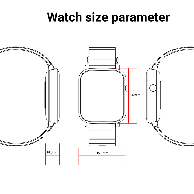 Reloj inteligente deportivo IP - Smartwatch Iphone Watch For Men reseña y precio