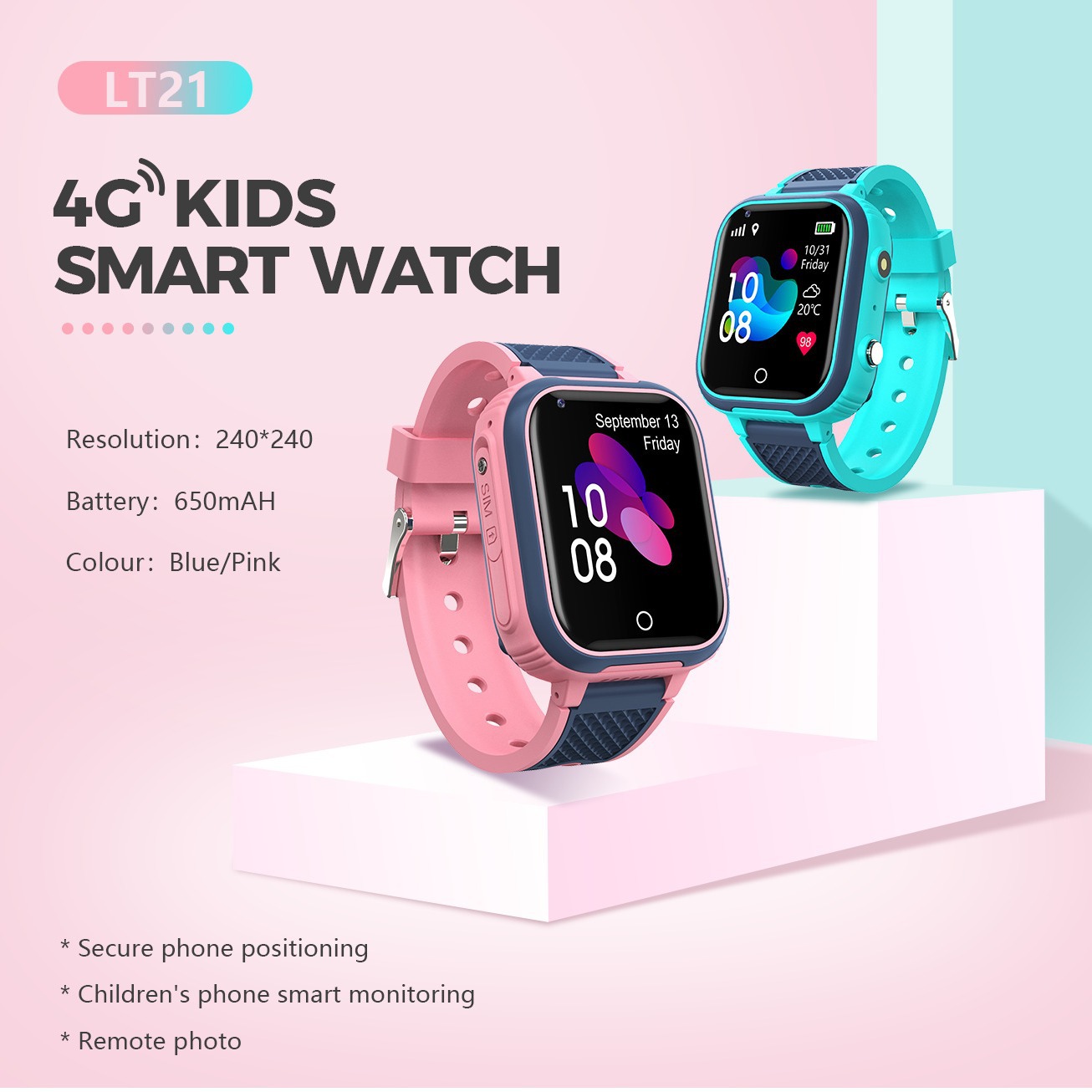 Reloj inteligente para niños,  - Smartwatch Watches For Kids reseña y precio