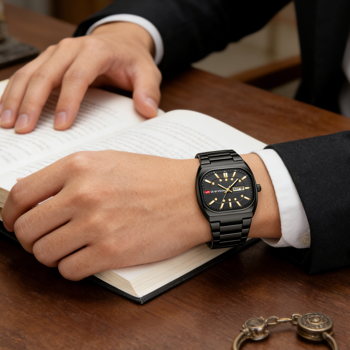 Reloj de Cuarzo para Hombre, D - Waterproof Diving Watch reseña y precio