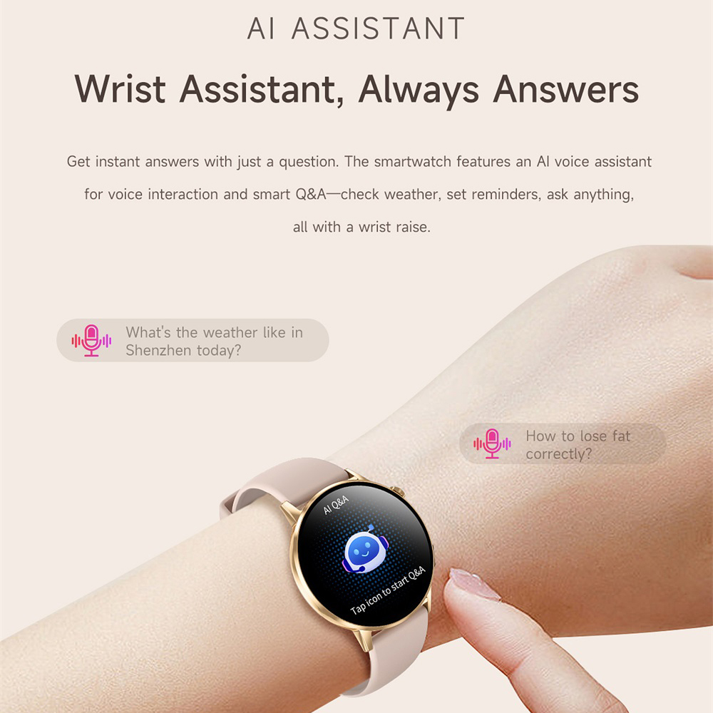 Reloj Inteligente a Prueba de  - Smartwatch Luxury Watches For Women reseña y precio