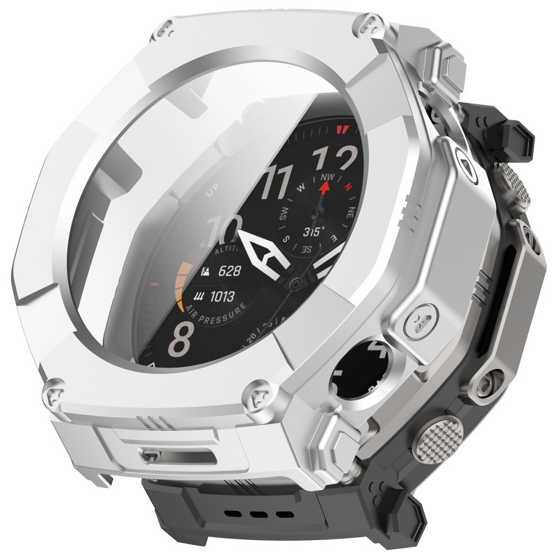 Funda de PC y vidrio templado  - Smartwatch Watches Amazfit reseña y precio