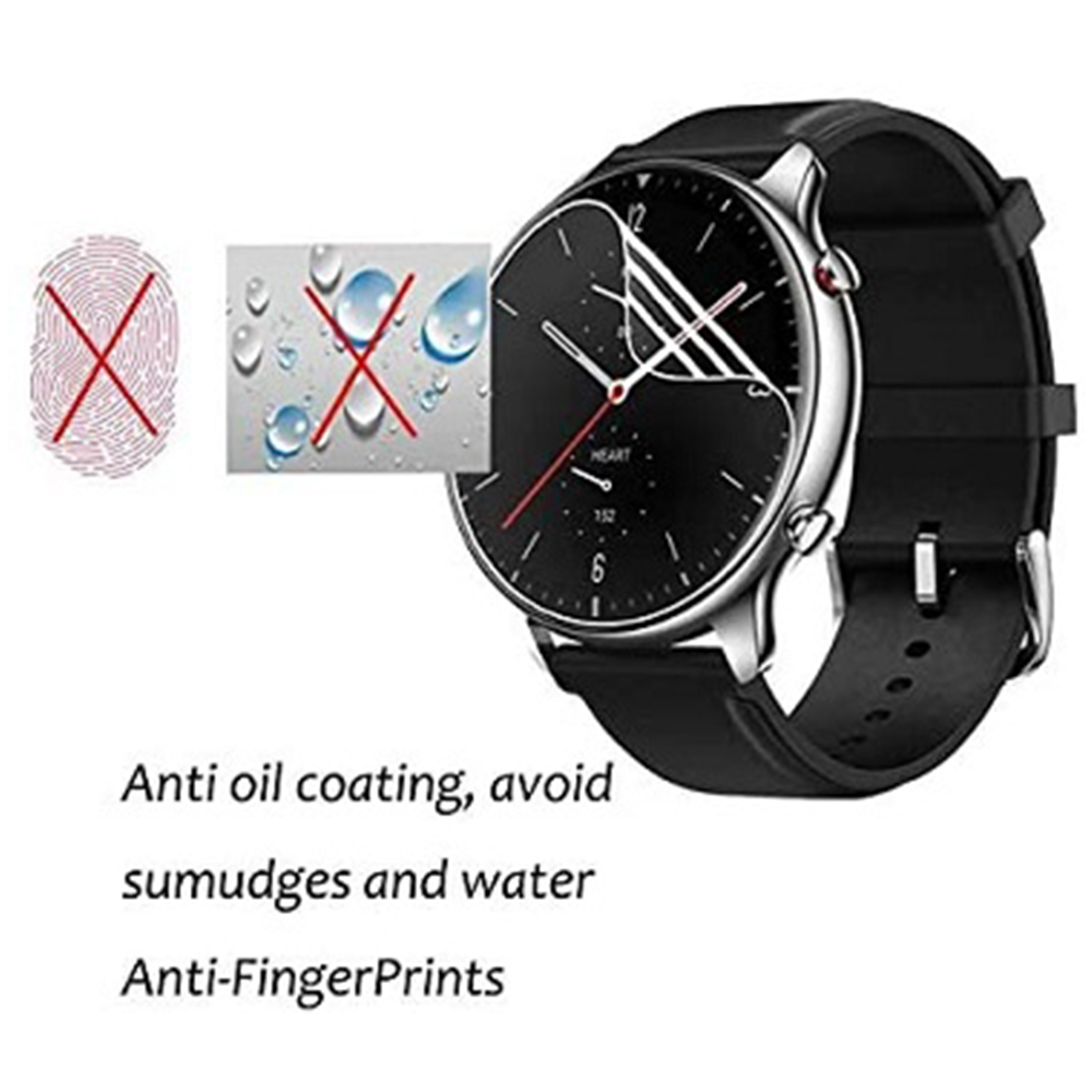 Película de hidrogel transpare - Smartwatch Watches Amazfit reseña y precio