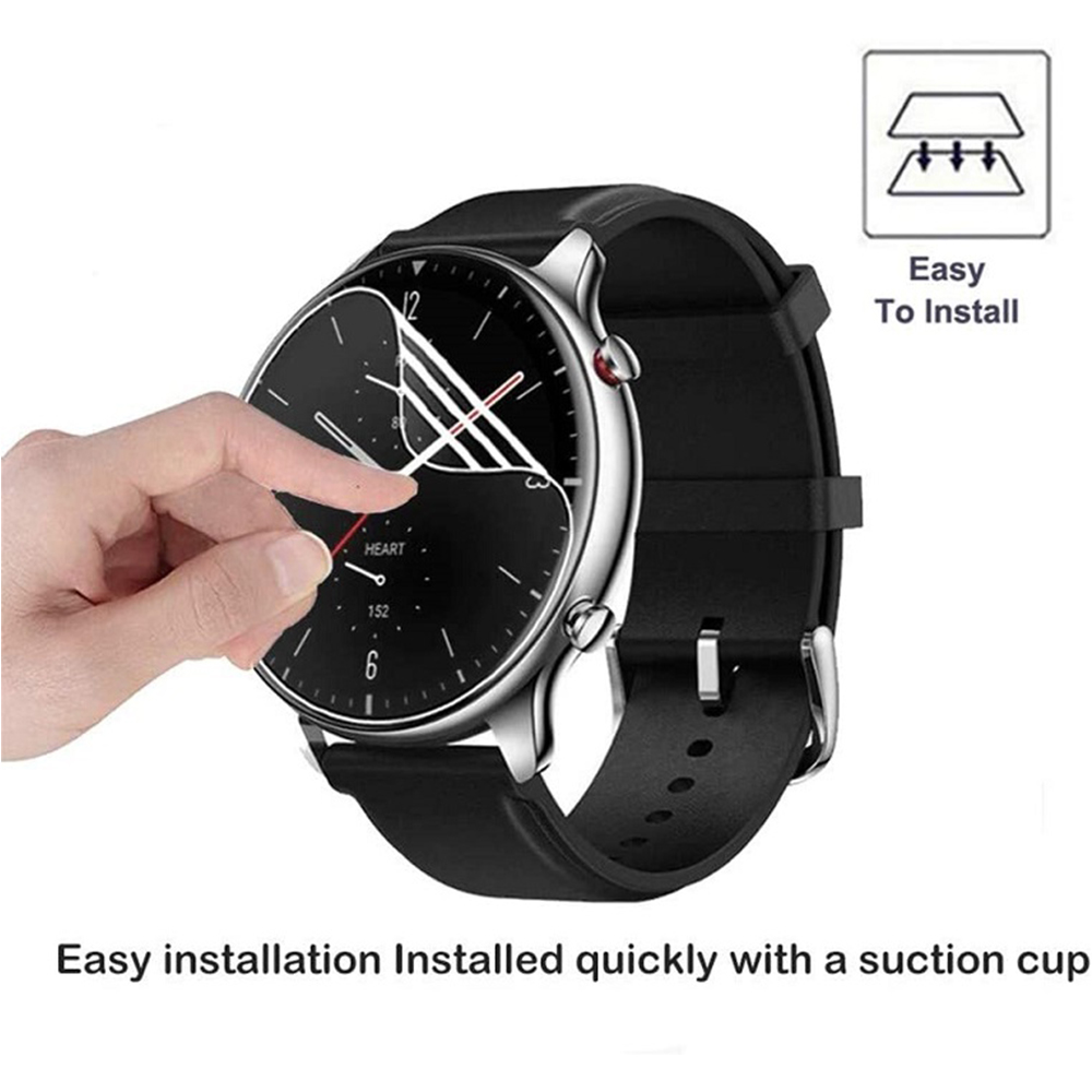 Película de hidrogel transpare - Smartwatch Watches Amazfit reseña y precio