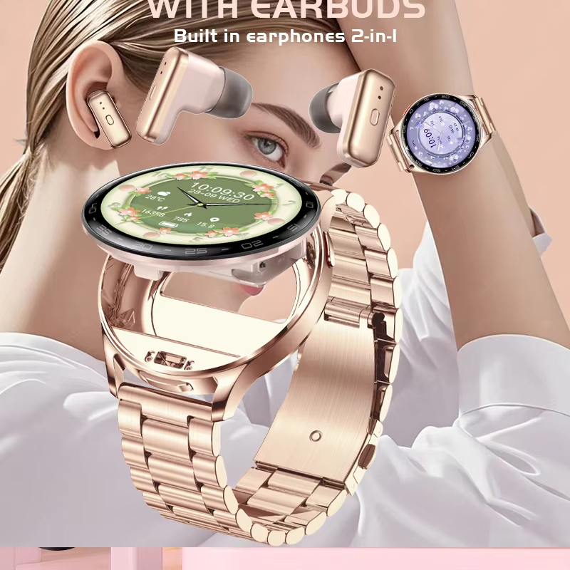 Reloj Inteligente con Auricula - Smartwatch Luxury Watches For Women reseña y precio