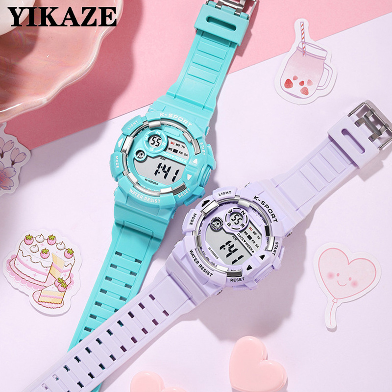 Relojes YIKAZE para niños, rel - Smartwatch Digital Watches For Kid Boy reseña y precio