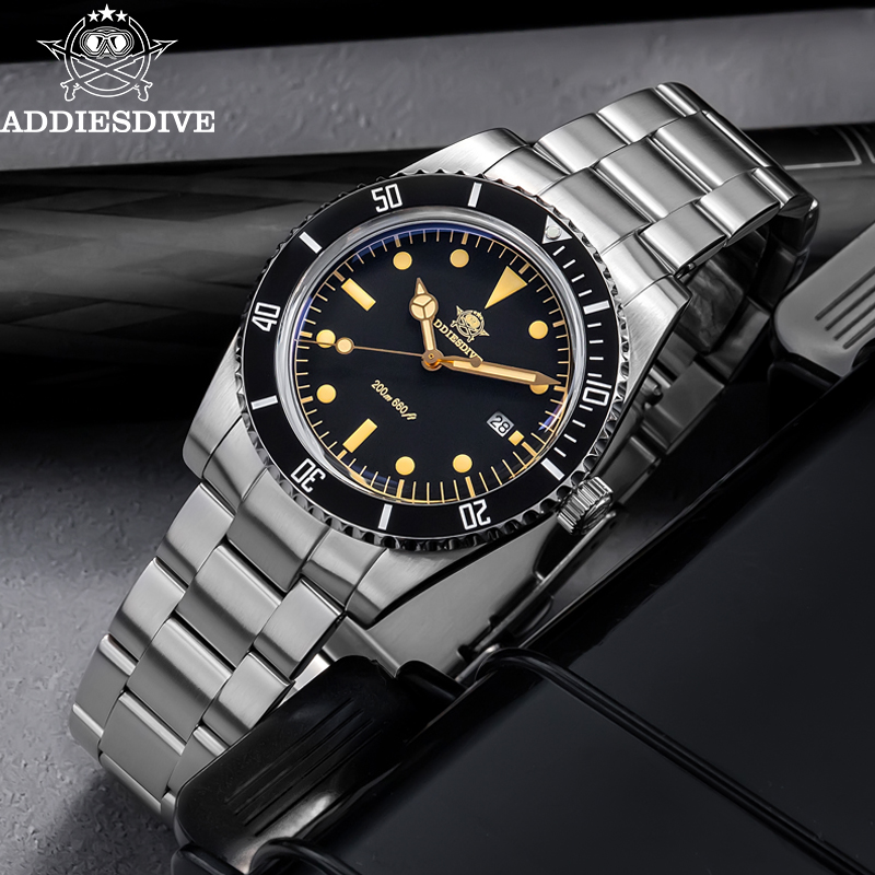 ADDIESDIVE 39mm reloj caliente - Waterproof Diving Watch reseña y precio