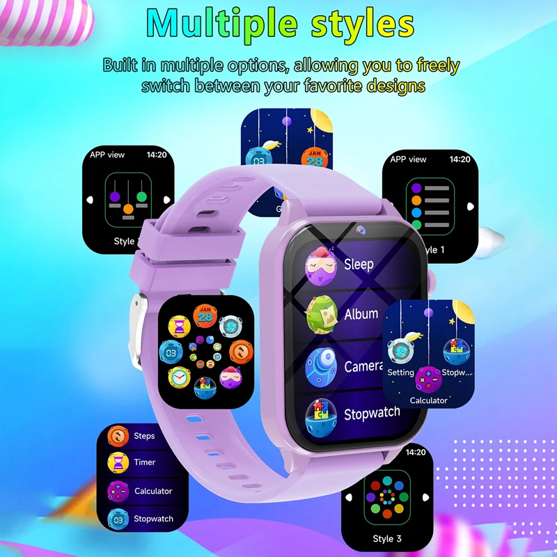 Reloj inteligente con linterna - Smartwatch Digital Watches For Kids reseña y precio