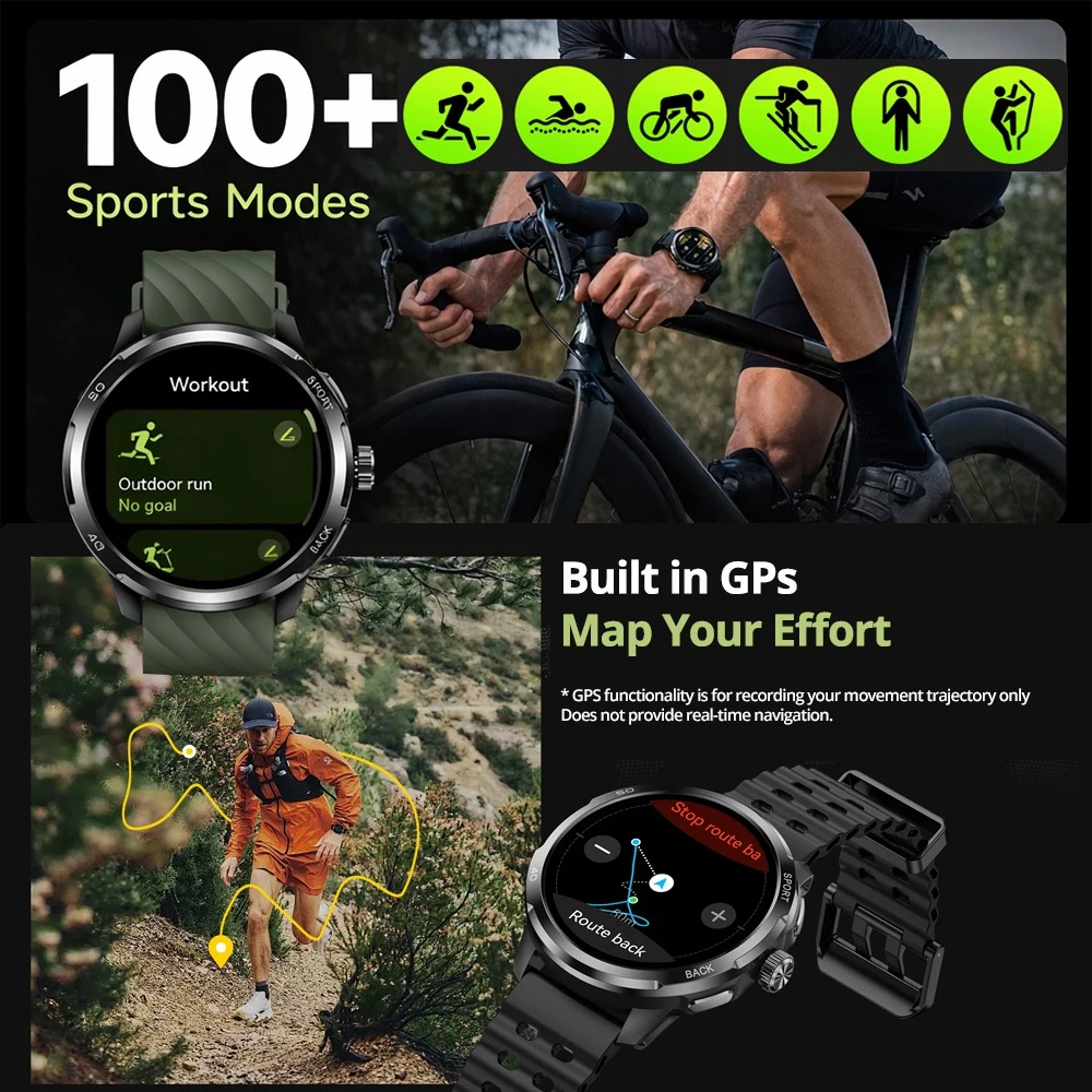 Reloj Inteligente Ulefone Armo - Smartwatch Watches For Women With Gps reseña y precio