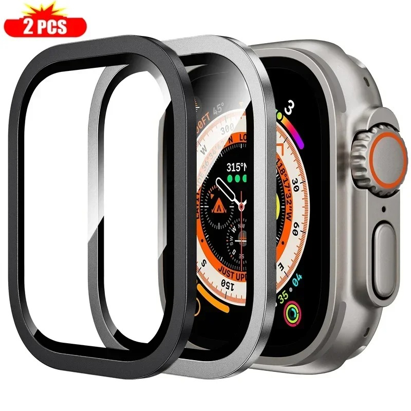 2 uds vidrio templado para App - Smartwatch Apple Watches For Men reseña y precio