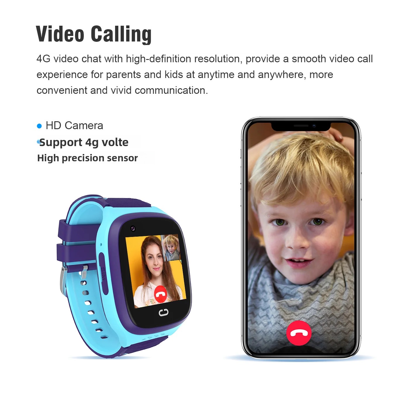Reloj inteligente 4G para niño - Smartwatch Digital Watches For Kids reseña y precio