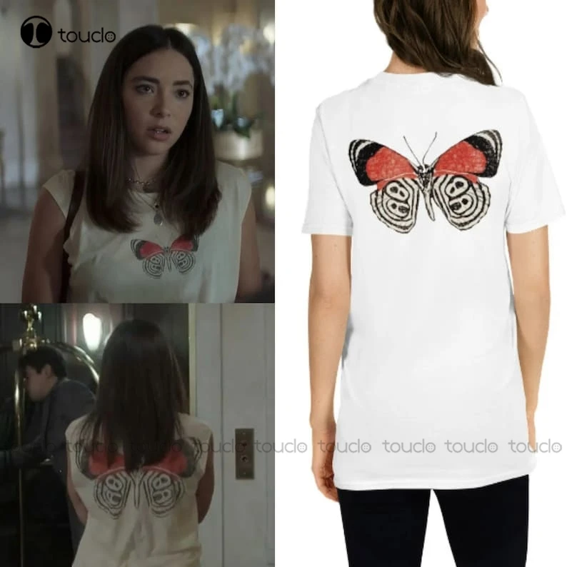 Camiseta de mariposa de trapo  - Watch Watch Xs reseña y precio