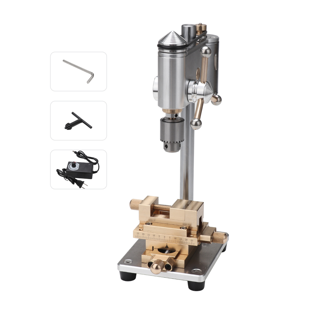 Mini Taladro de Mesa, Micro Ta - Watch Es reseña y precio