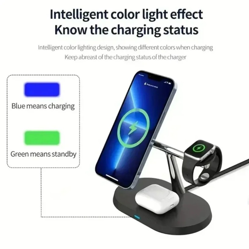 Base de Carga Inalámbrica Magn - Iwatch Smartwatch reseña y precio