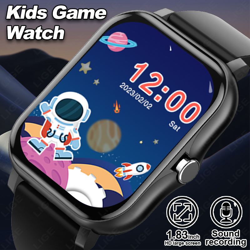 LIGE 2025 Audiolibro niños Sma - Smartwatch Digital Watches For Kid Boy reseña y precio
