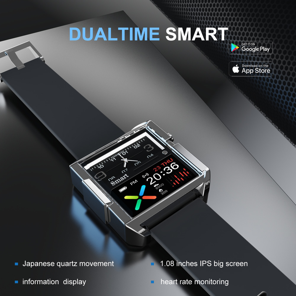 Seiko-reloj inteligente T9, di - Hybrid Smartwatch reseña y precio