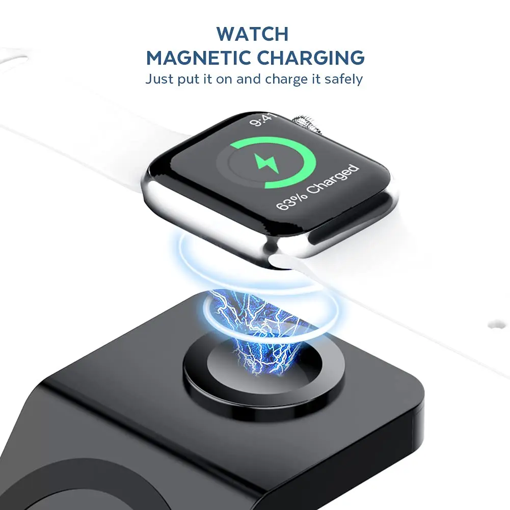 Soporte de cargador inalámbric - Iwatch Smartwatch reseña y precio