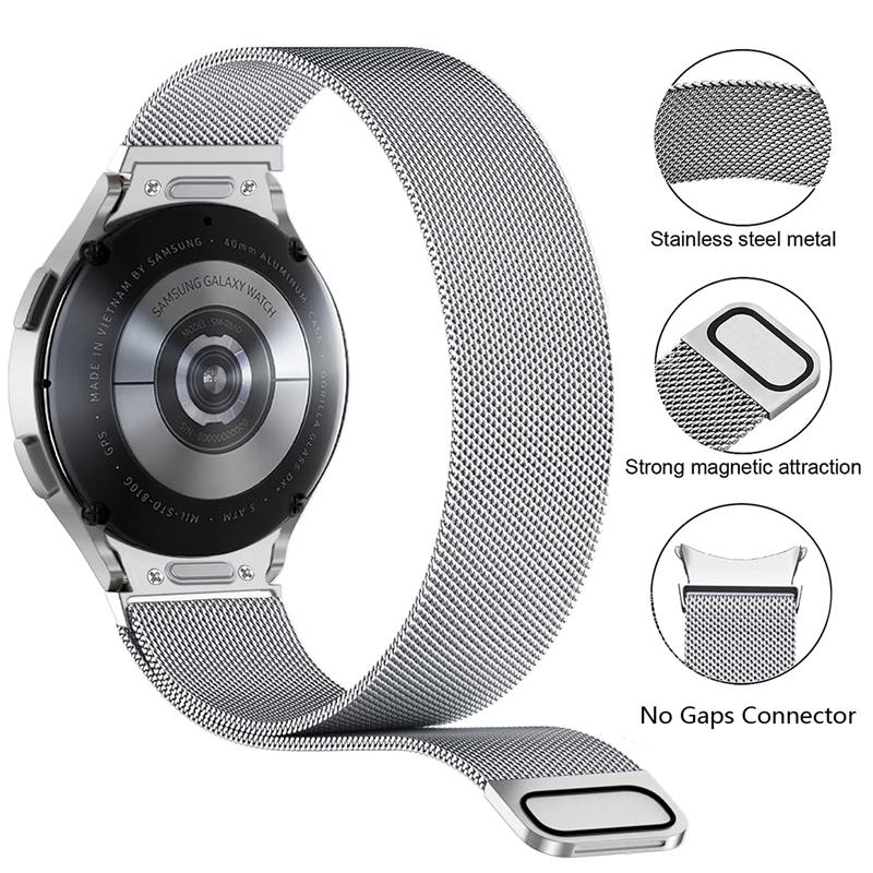 Correa Milanese Loop para Sams - Smartwatch Samsung Watches For Men reseña y precio