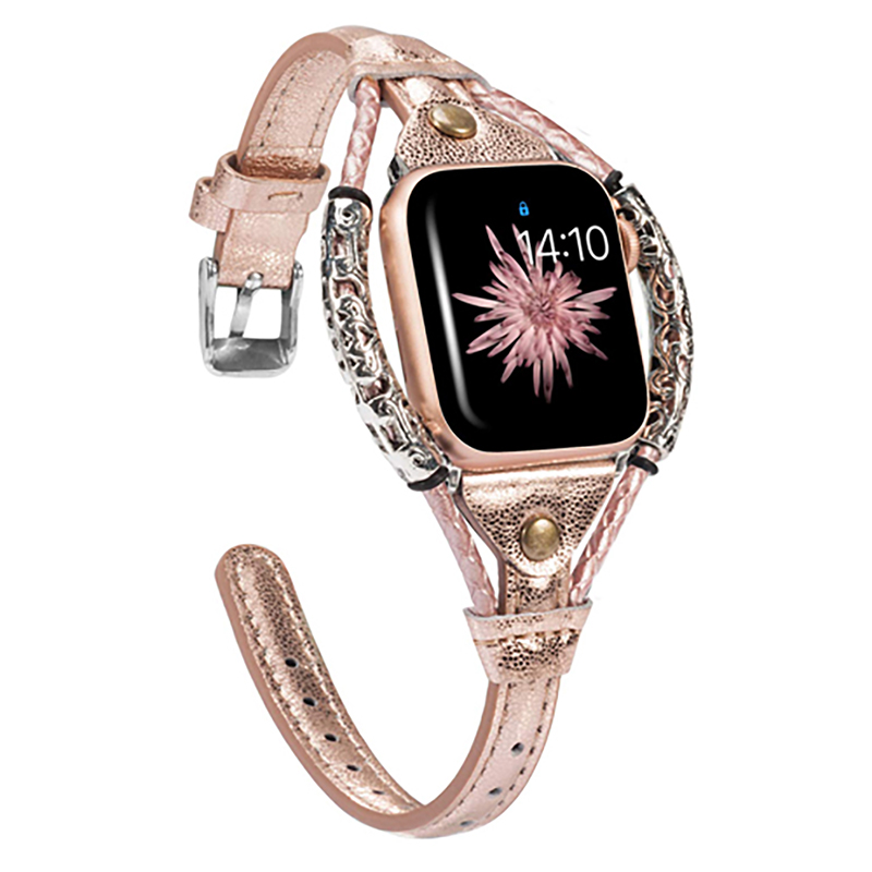 Correa de cuero genuino para A - Smartwatch Luxury Watches For Women reseña y precio