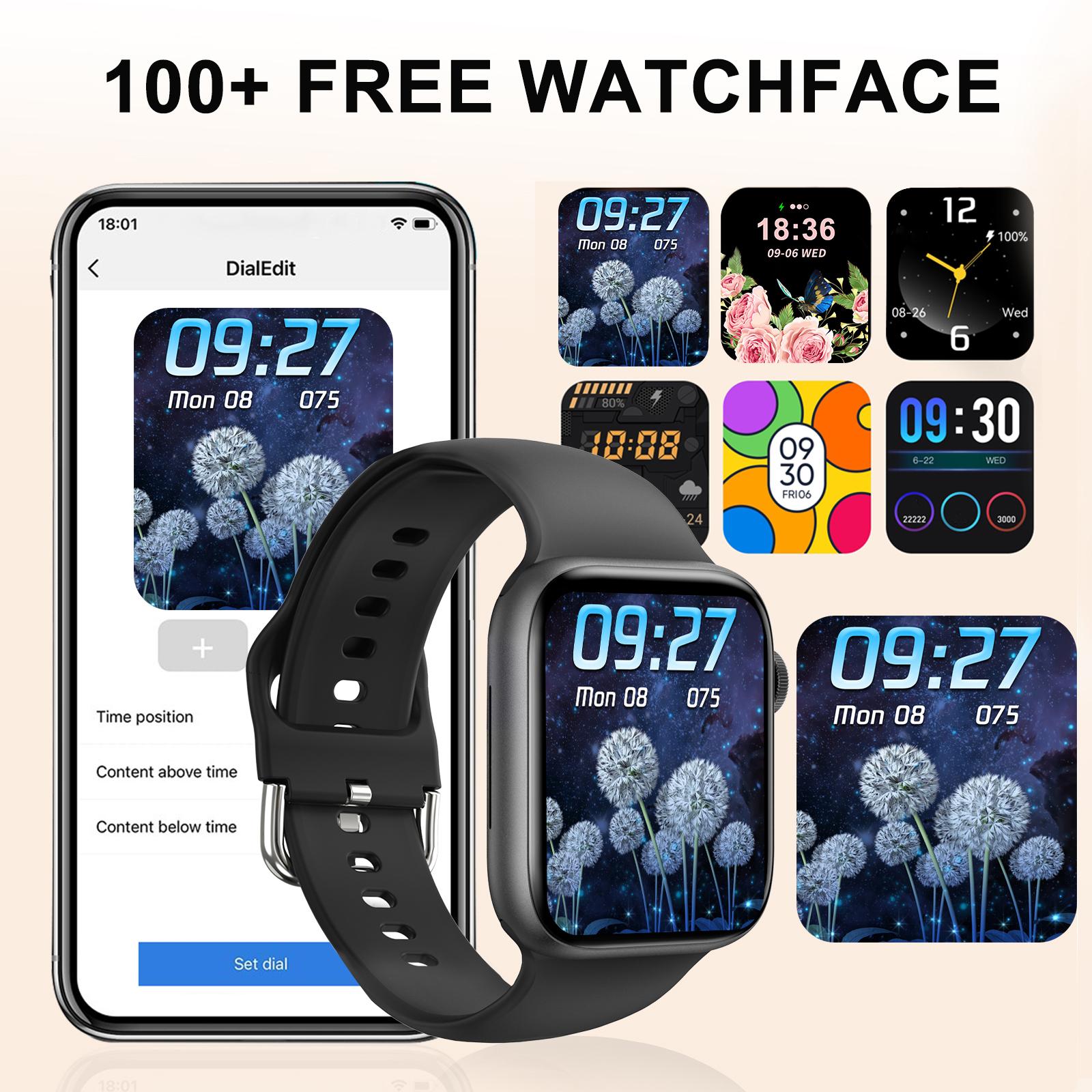 Reloj inteligente, llamada/mar - Smartwatch Iphone Watch For Men reseña y precio