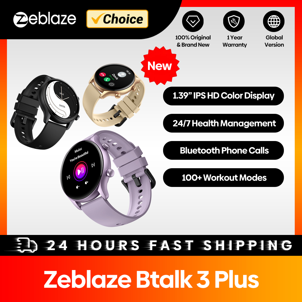 Zeblaze-reloj inteligente Btal - Hybrid Smartwatch reseña y precio