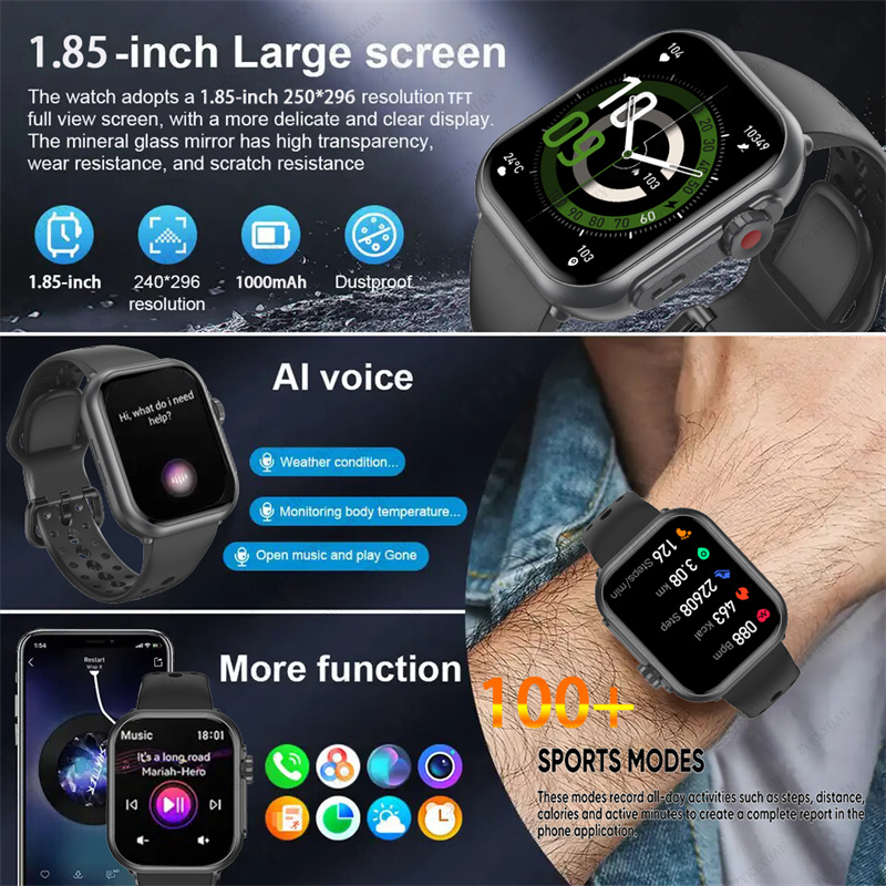 Reloj Ultra K62 hombres mujere - Smartwatch Watches For Women With Gps reseña y precio