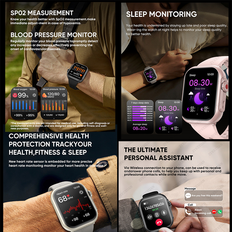 Reloj Ultra K62 hombres mujere - Smartwatch Watches For Women With Gps reseña y precio