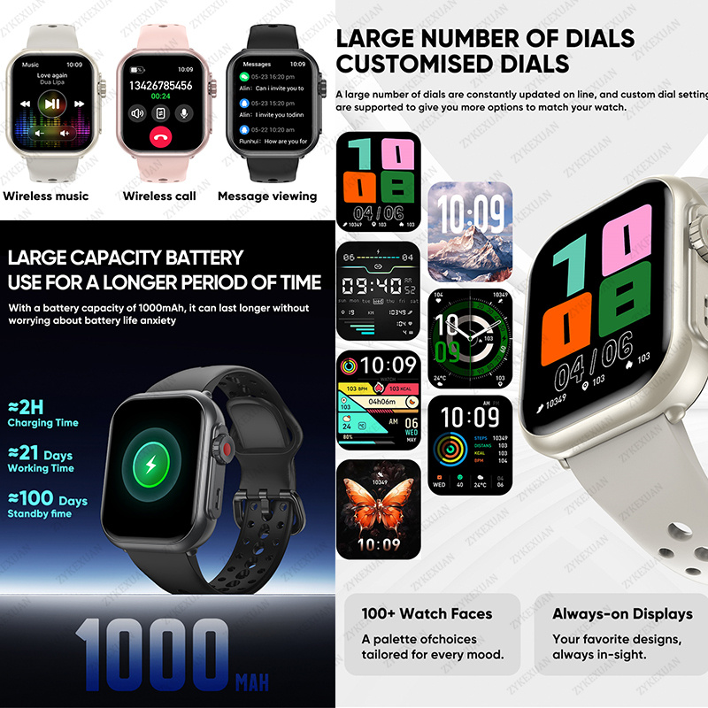 Reloj Ultra K62 hombres mujere - Smartwatch Watches For Women With Gps reseña y precio