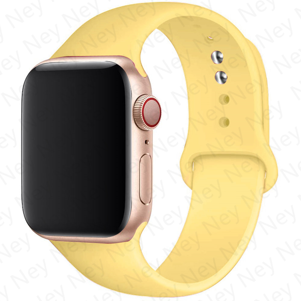 Correa de silicona para Apple  - Smartwatch Apple Watches For Men reseña y precio