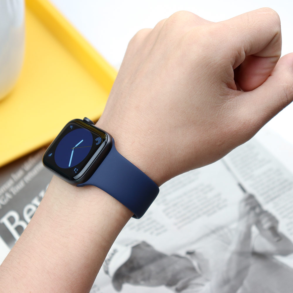 Correa de silicona para Apple  - Smartwatch Apple Watches For Men reseña y precio