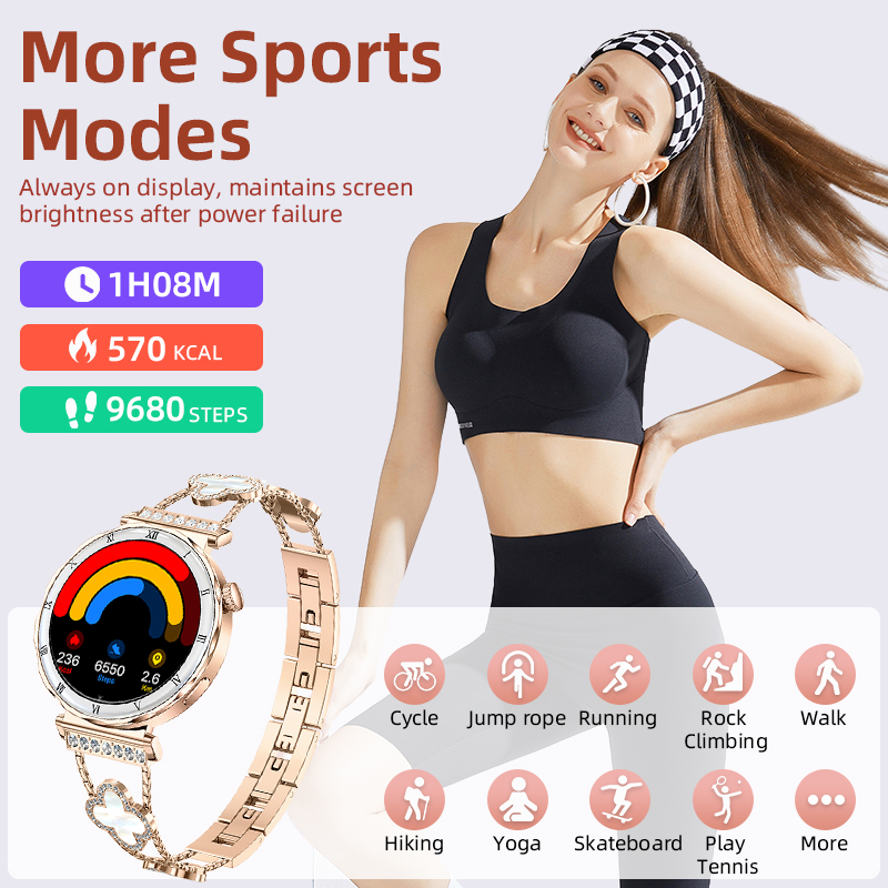 Reloj inteligente LIGE de lujo - Smartwatch Luxury Watches For Women reseña y precio
