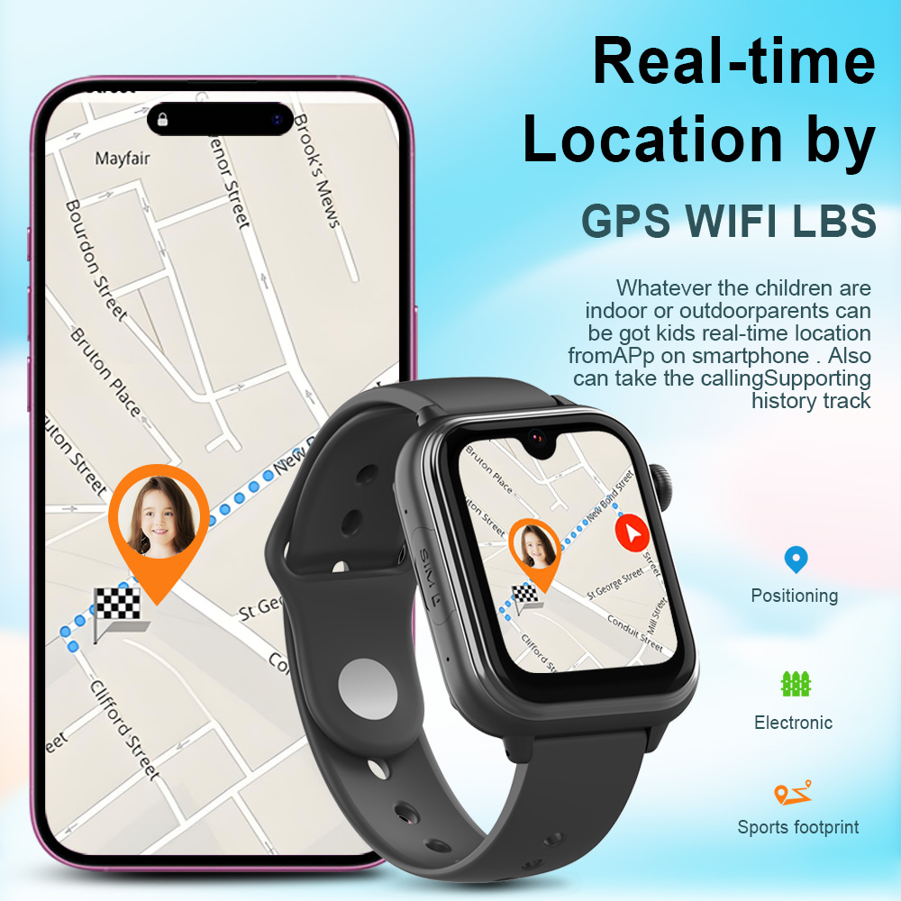Wonlex KT37 GPS reloj intelige - Smartwatch Digital Watches For Kids reseña y precio