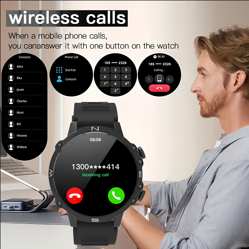 Reloj Inteligente para Hombre, - Smartwatch Iphone Watch For Men reseña y precio